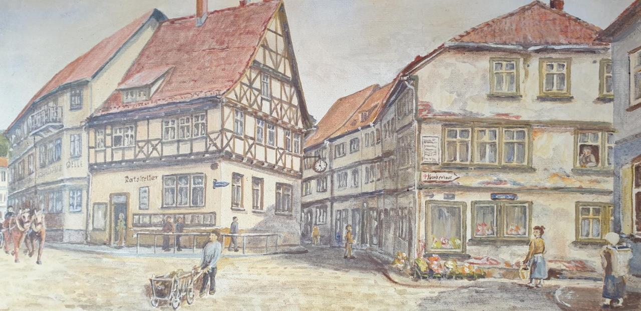 Pension Jung, Baeckerei-Konditorei & Cafe Ruhla Bagian luar foto