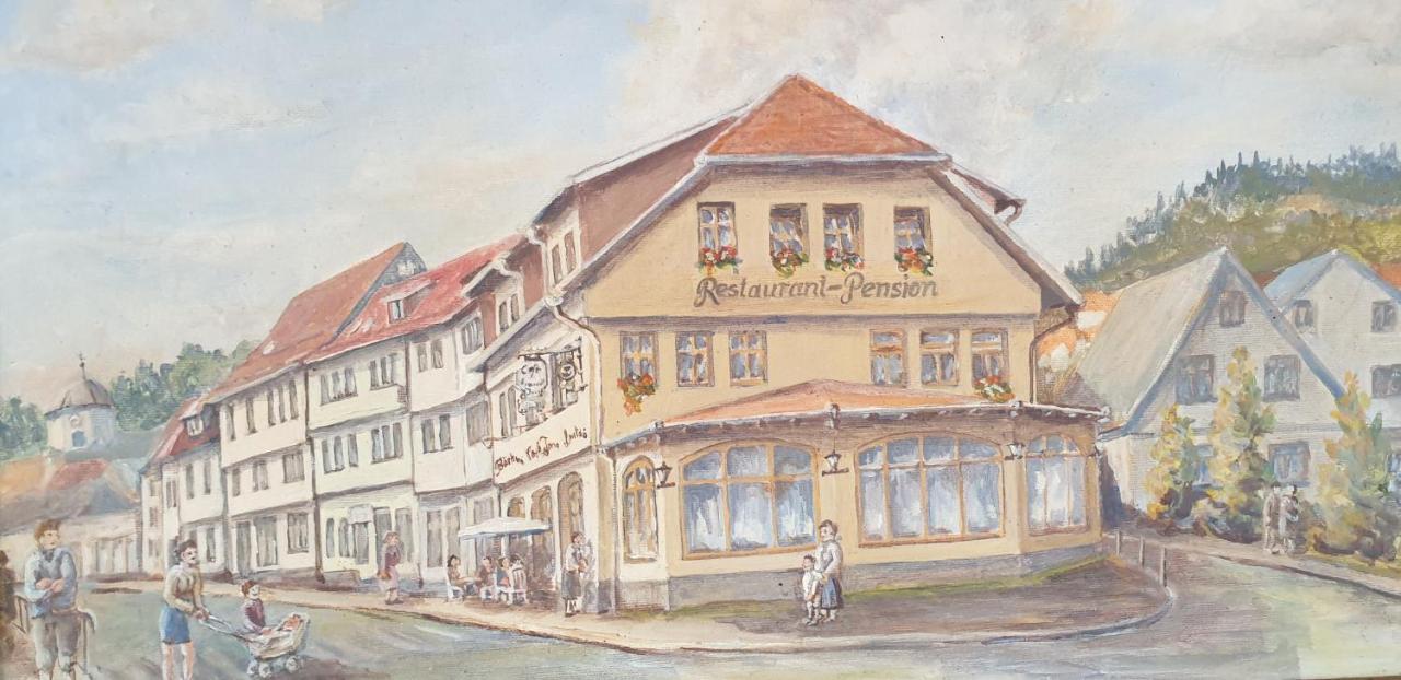 Pension Jung, Baeckerei-Konditorei & Cafe Ruhla Bagian luar foto